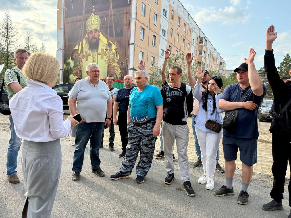 Елена Молдован встретилась с жителями Юбилейного микрорайона