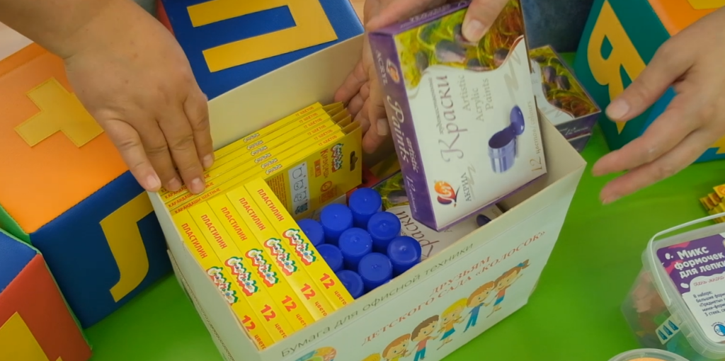 «Оленёнок» помогает подшефному детсаду «Колосок»