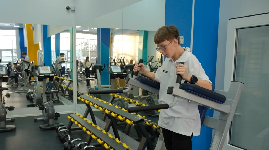 В СШ «Муравленко» ремонтируют отделение адаптивного спорта