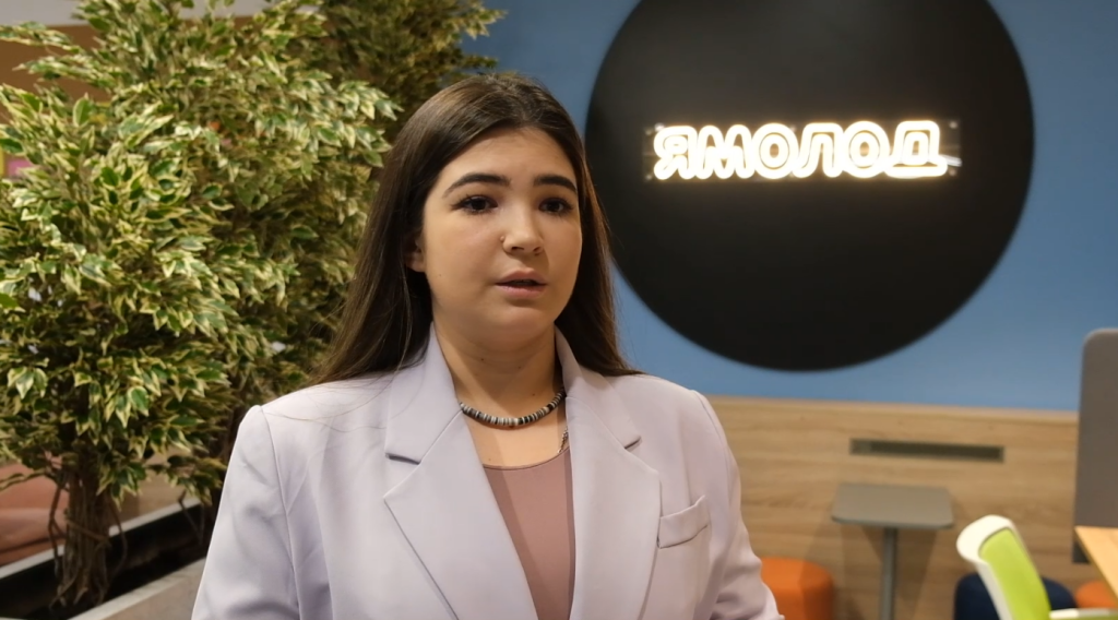 Эвелина Амирова – победитель конкурса Росмолодёжь.Гранты