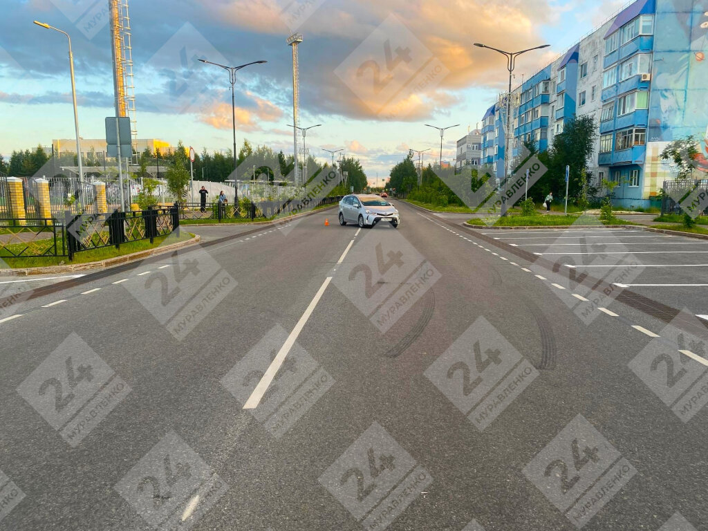 В Муравленко произошло ДТП с участием юного велосипедиста