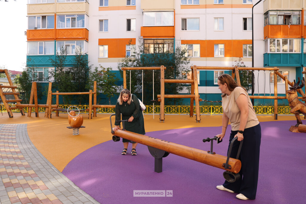 «Мой двор»: в Юбилейном обустроили детскую площадку