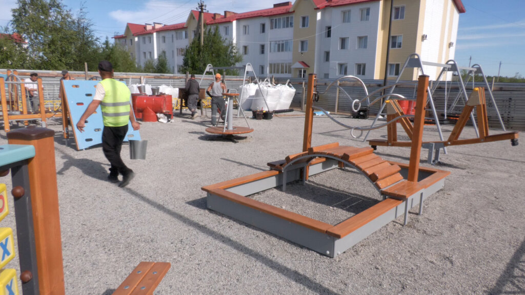 В микрорайоне Молодёжном появится новая детская площадка
