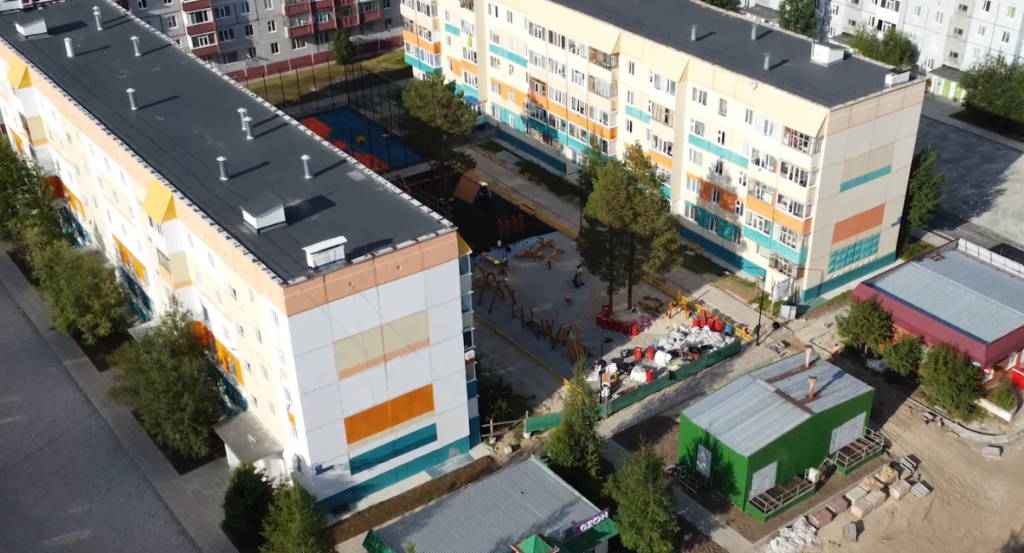 «Мой двор»: в микрорайонах города идут масштабные обновления