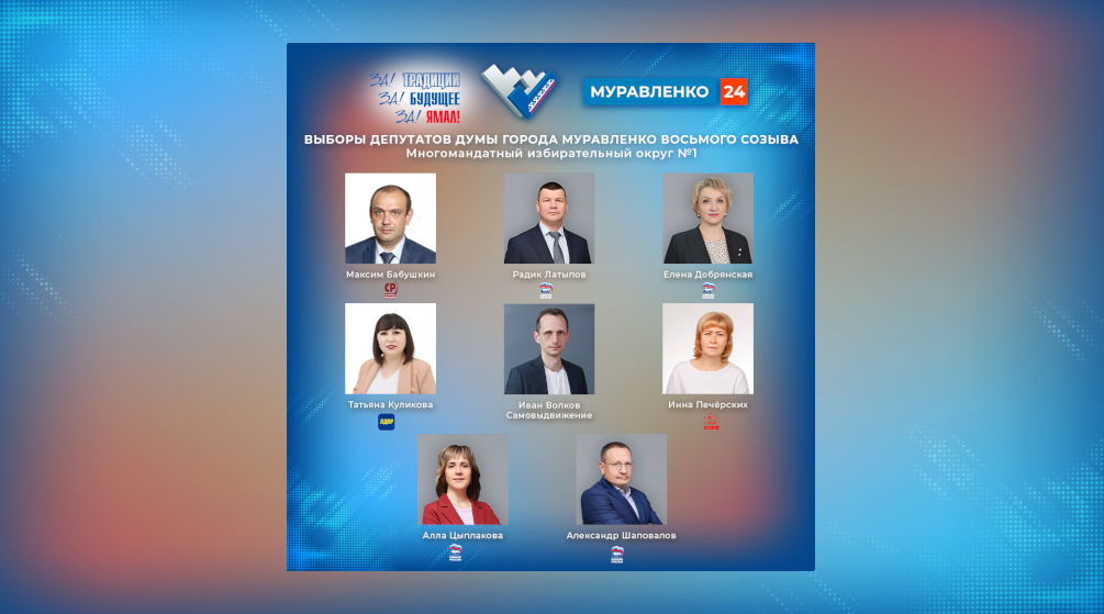На мандаты в Думе города по первому округу претендуют 8 кандидатов