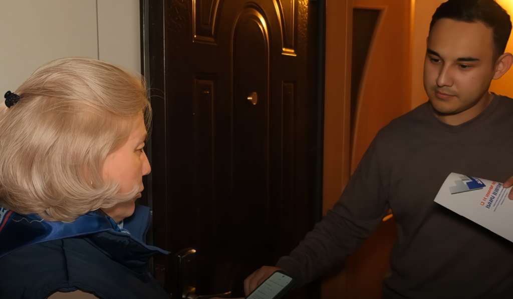 Участковые комиссии проводят поквартирные обходы