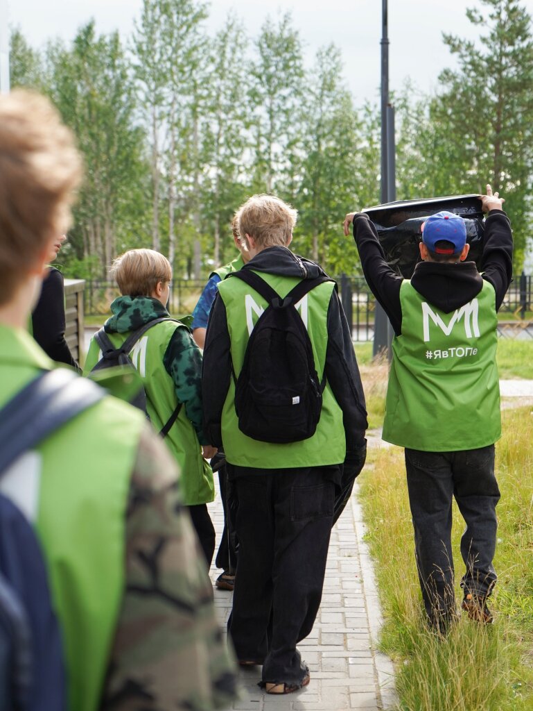 За трудовое лето ТОПы собрали больше 14 тысяч мешков мусора