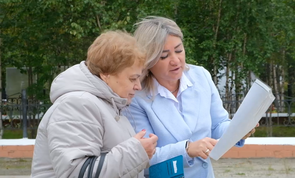 Муравленко посетила супруга Рудольфа Деккера