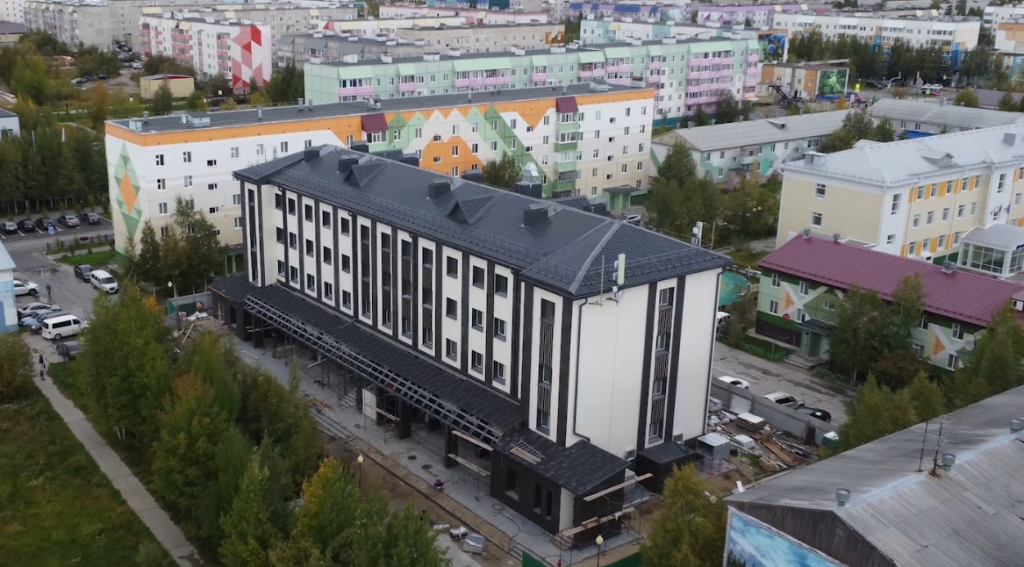 Капремонт в отеле «Морошка» выполнен на 80 %