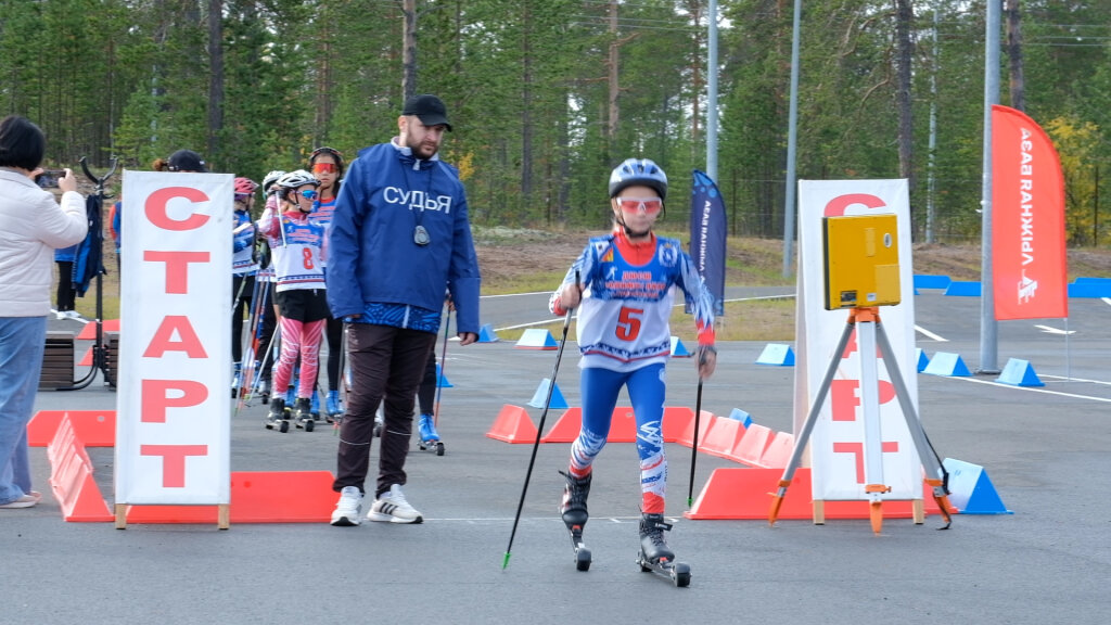 Турнир по лыжероллерам объединил более 120 спортсменов со всего Ямала