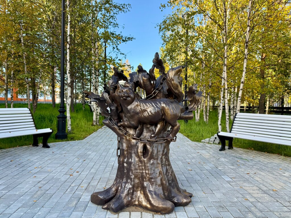 В Муравленко открыли «Аллею Пушкина»