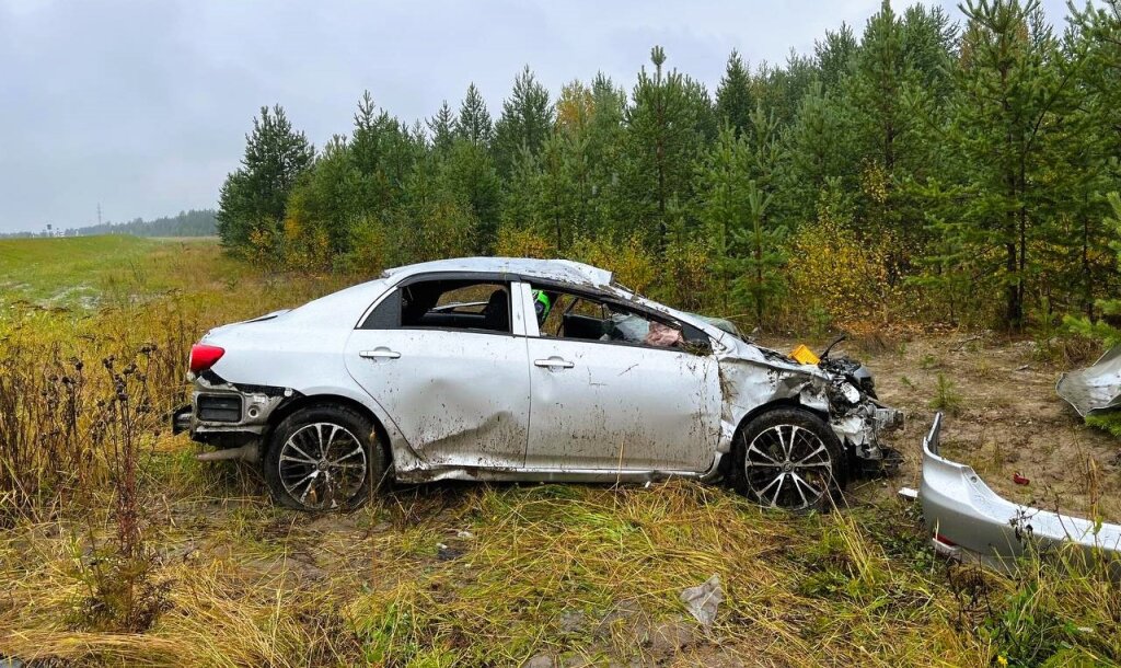 В ДТП на трассе пострадали пять человек