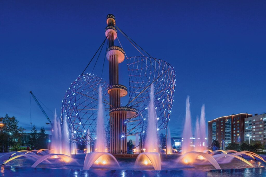 Владимир Путин поздравил Новый Уренгой с 50-летием