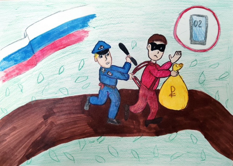 В Муравленко подвели итоги конкурса «Мои родители работают в полиции»