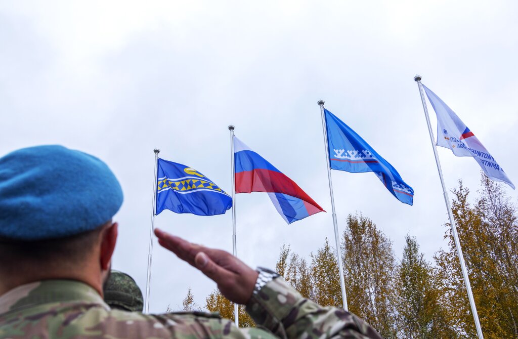 Муравленковцы участвуют в первых военно-тактических играх Ямала