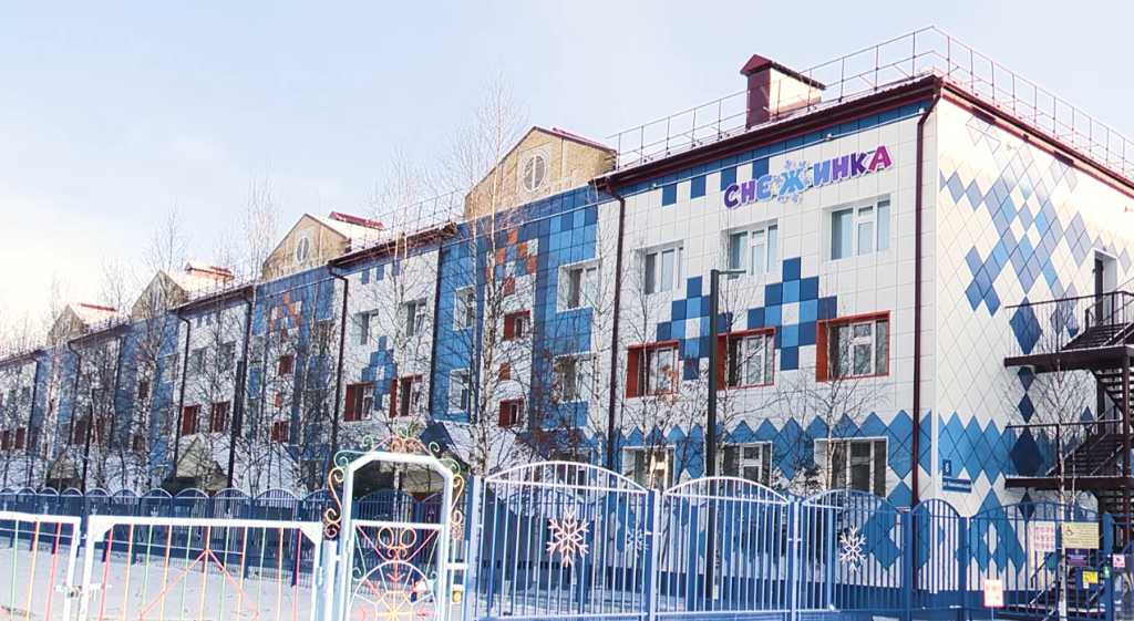 В детском саду «Снежинка» благоустроили территорию