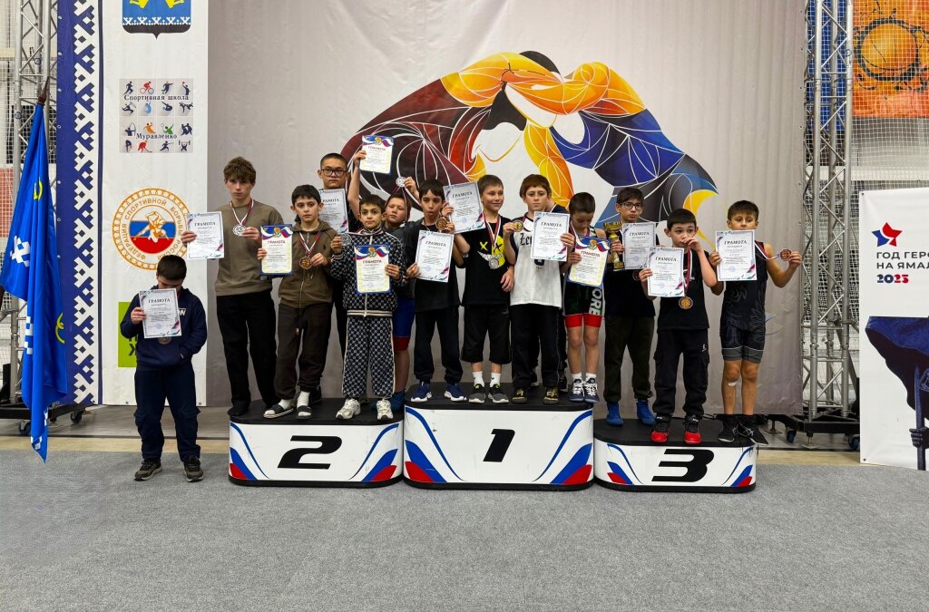 Борцы Муравленко завоевали 12 медалей