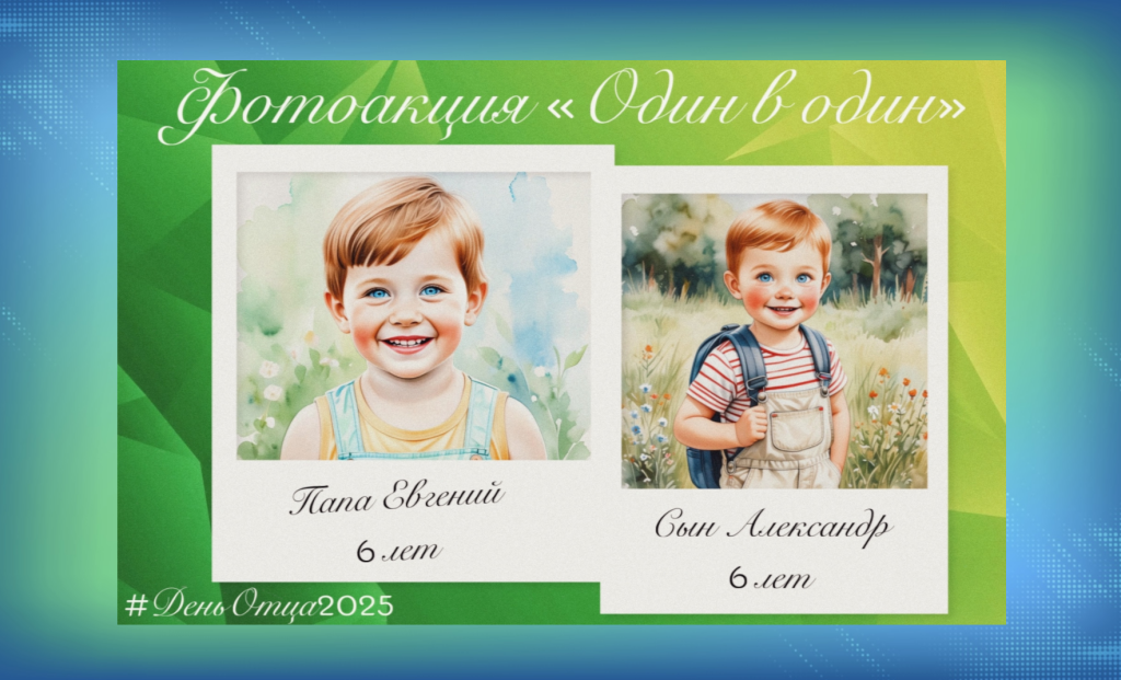 Муравленковцев приглашают присоединиться к фотоакции ко Дню отца