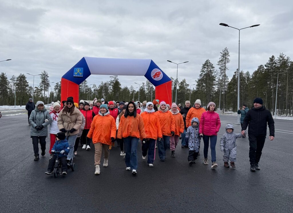Муравленковцы присоединились к Международному дню ходьбы