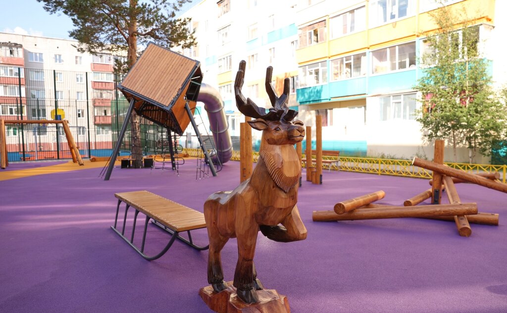 Муравленковцы могут оценить благоустройство игровой площадки