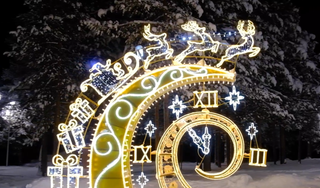 В Муравленко готовятся к встрече Нового года