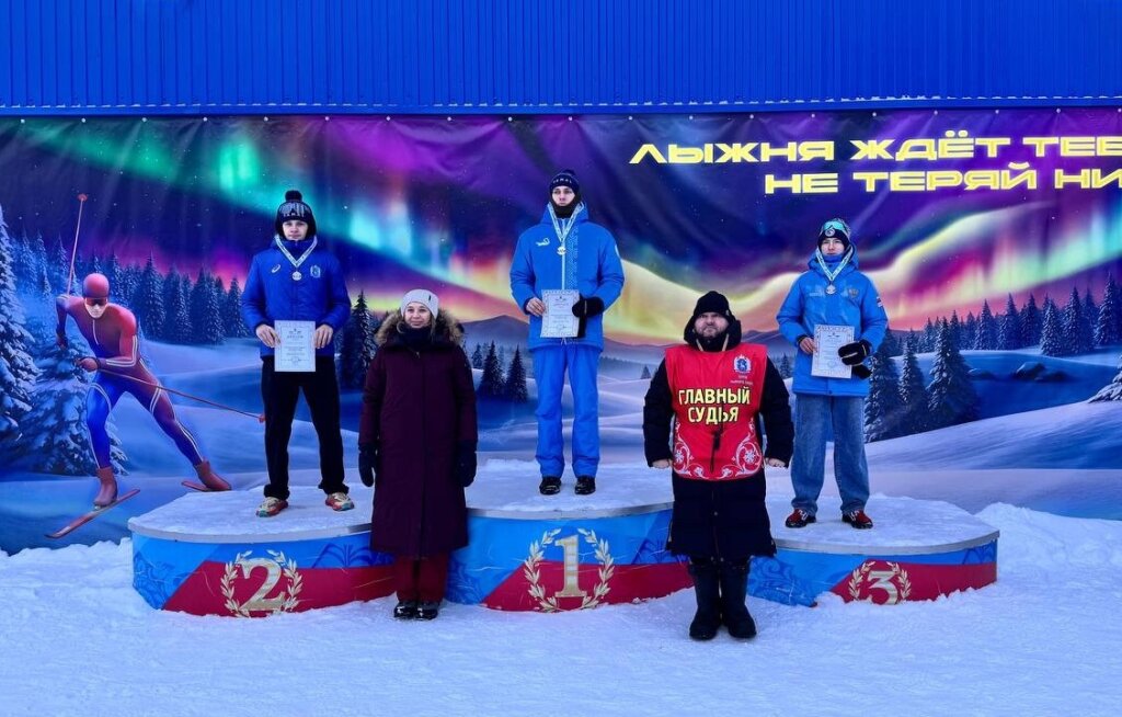 Александр Руденко стал вторым на первенстве Ямала по лыжным гонкам