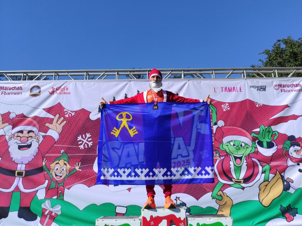 Марат Фазлетдинов – победитель рождественского забега в Мексике