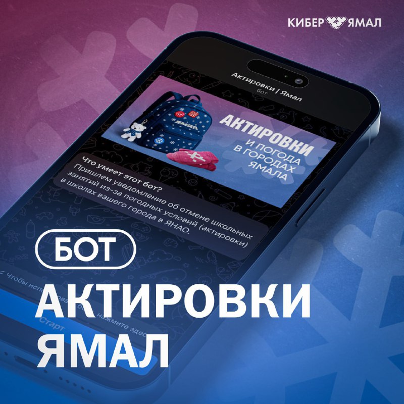 Об актировках в школах сообщит бот-сервис