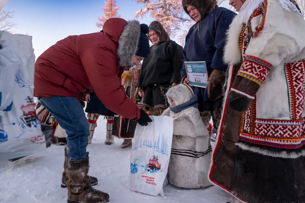 На Ямале вручили 400-й чумовой капитал молодой кочевой семье