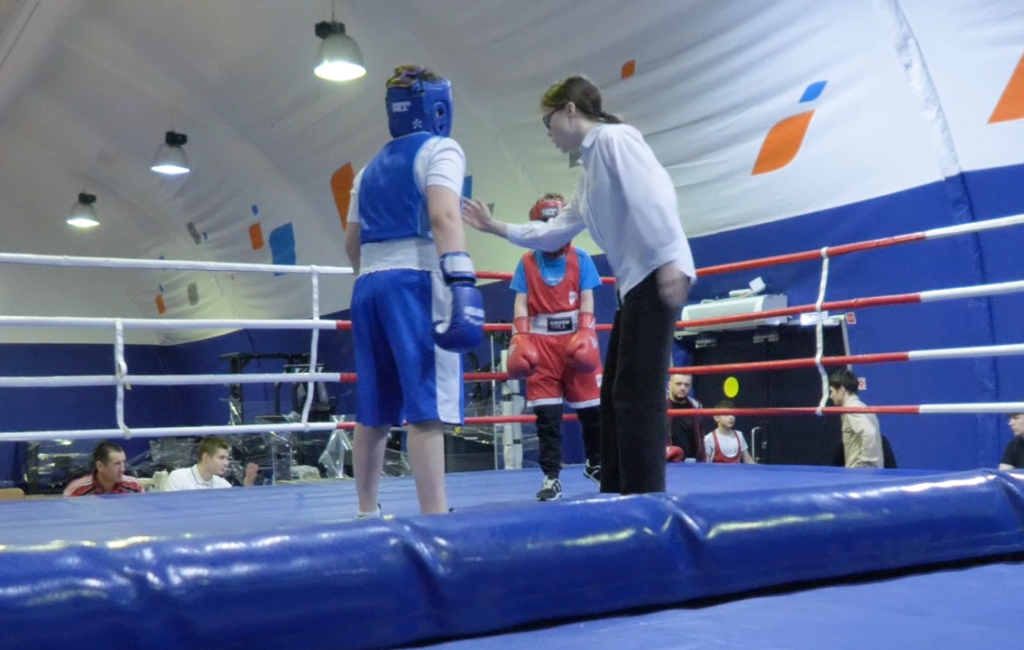 Боксёры вышли на ринг в честь Дня защитника Отечества