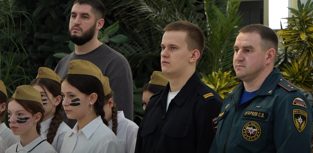 «В одном строю» – в лицее провели патриотическую игру