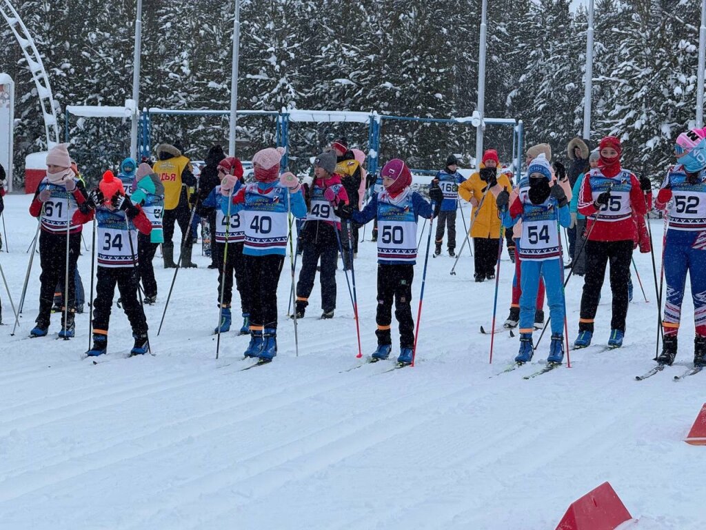 9 медалей завоевали муравленковцы на «Лыжне России»