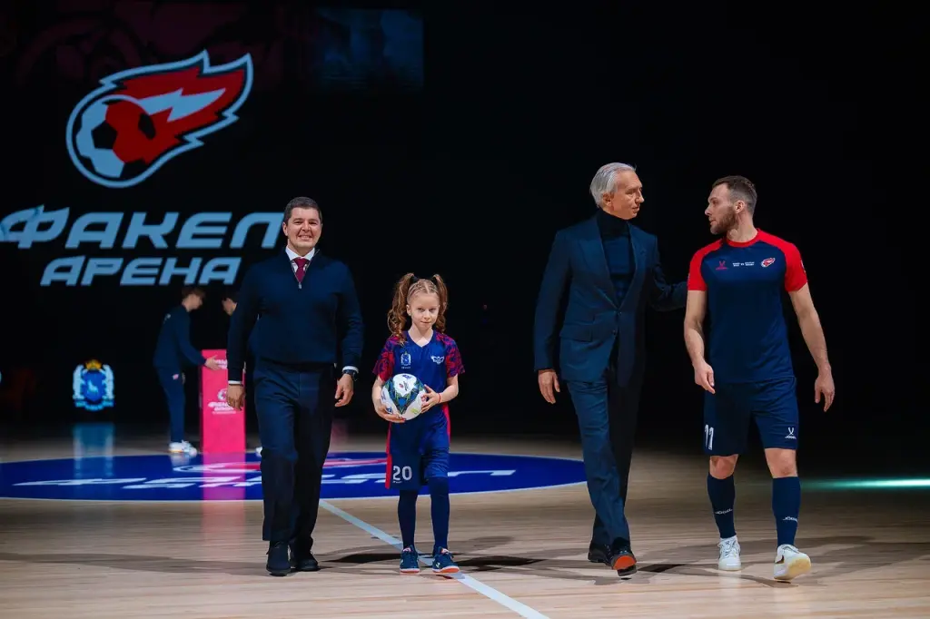 Дмитрий Артюхов и Александр Дюков дали старт работе «Факел Арены»