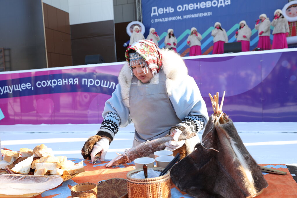 Кристина Каткилева – победитель конкурса на лучшую строганину