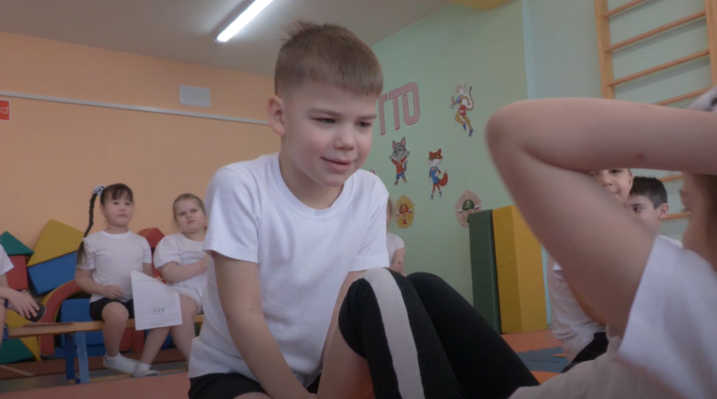 Маленькие чемпионы выходят на старт