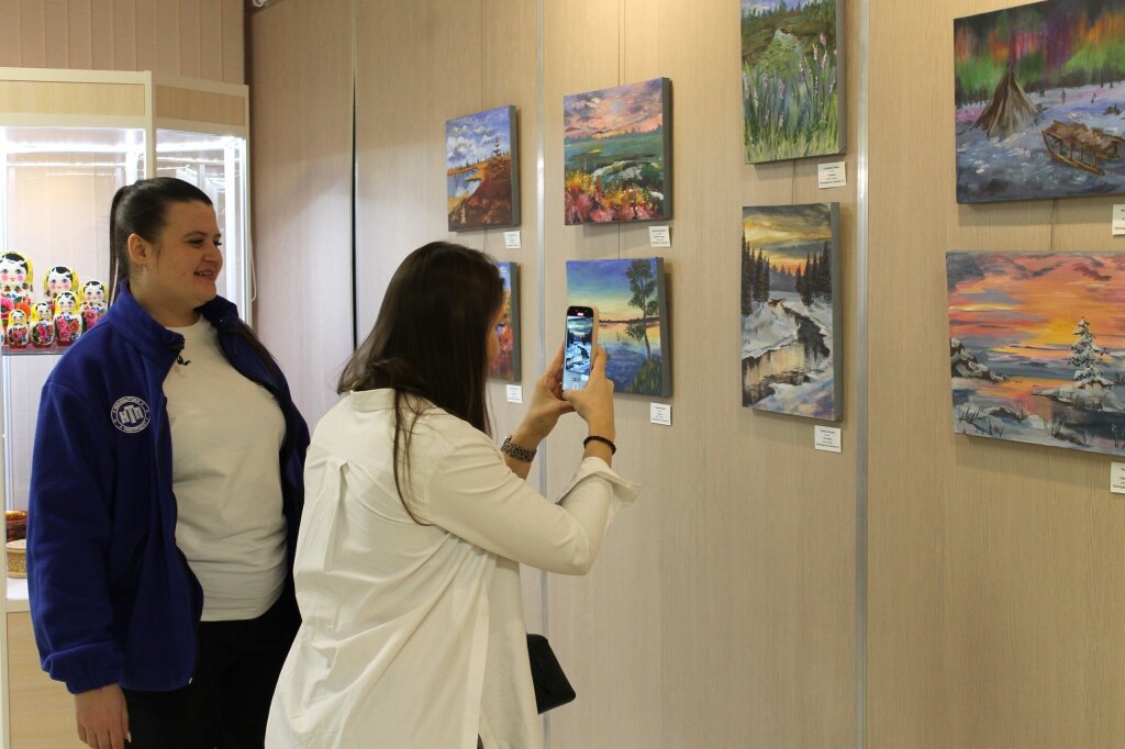 Картины воспитанников Детской школы искусств можно посмотреть в музее