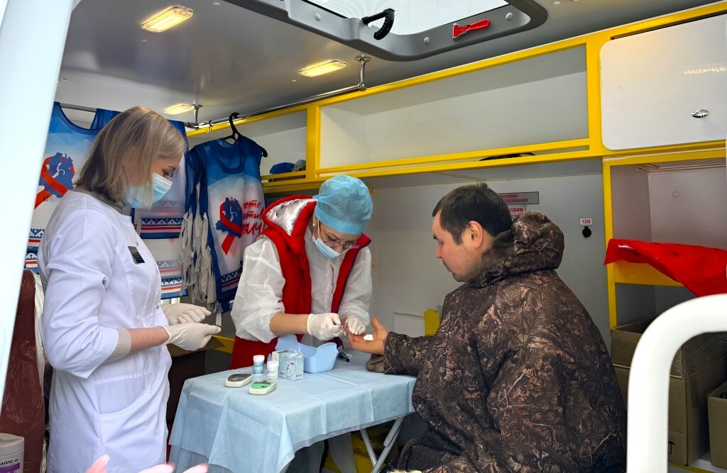 В День оленевода развернут мобильный пункт тестирования на ВИЧ