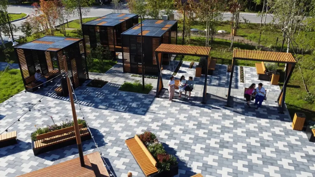 Площадь перед Домом культуры включена в Федеральный реестр лучших практик