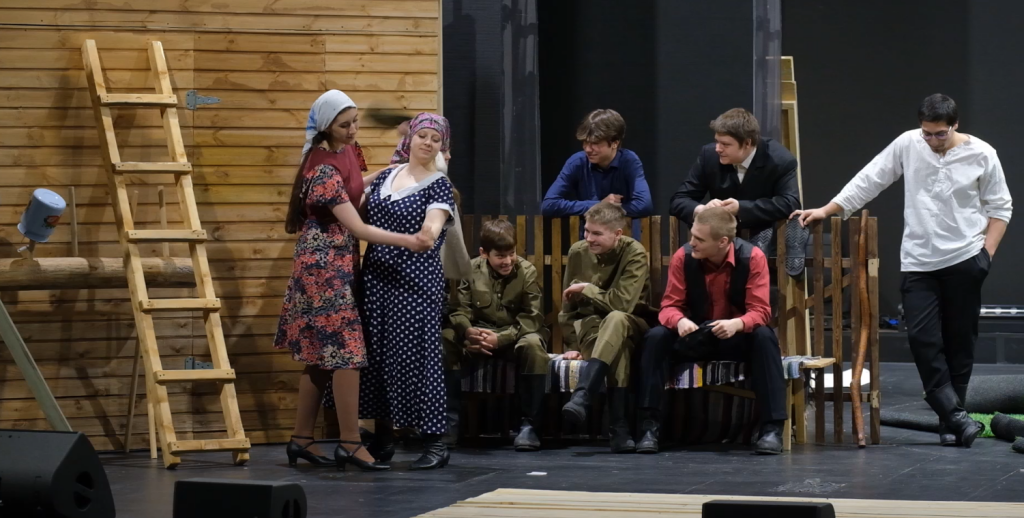 Актёры студии «Глобус» готовятся к премьере спектакля