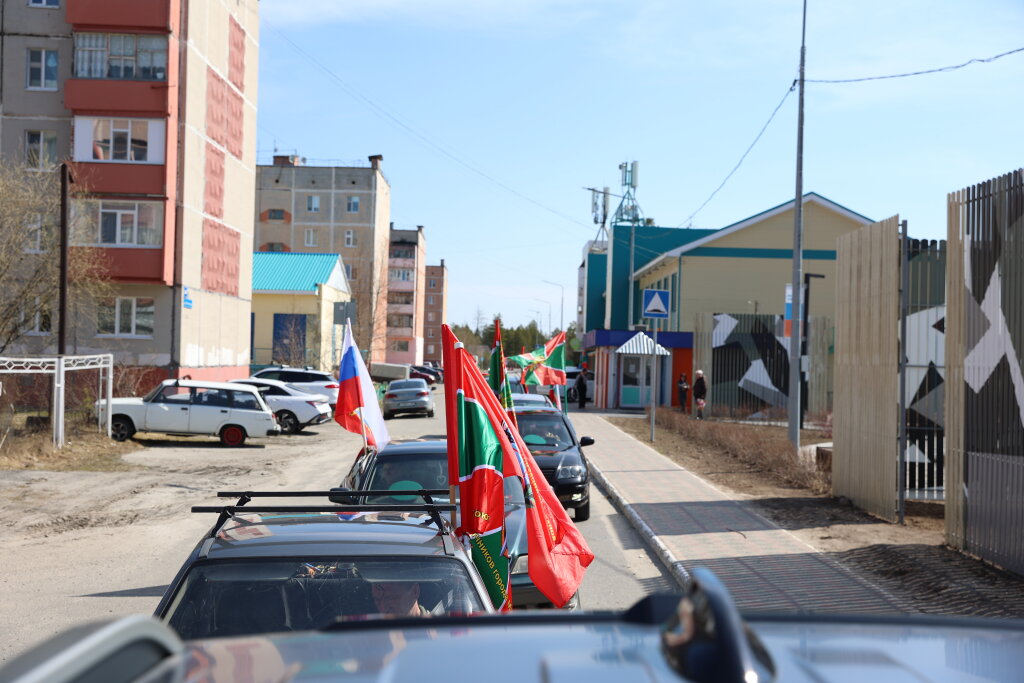 День пограничника в России отметили автопробегом