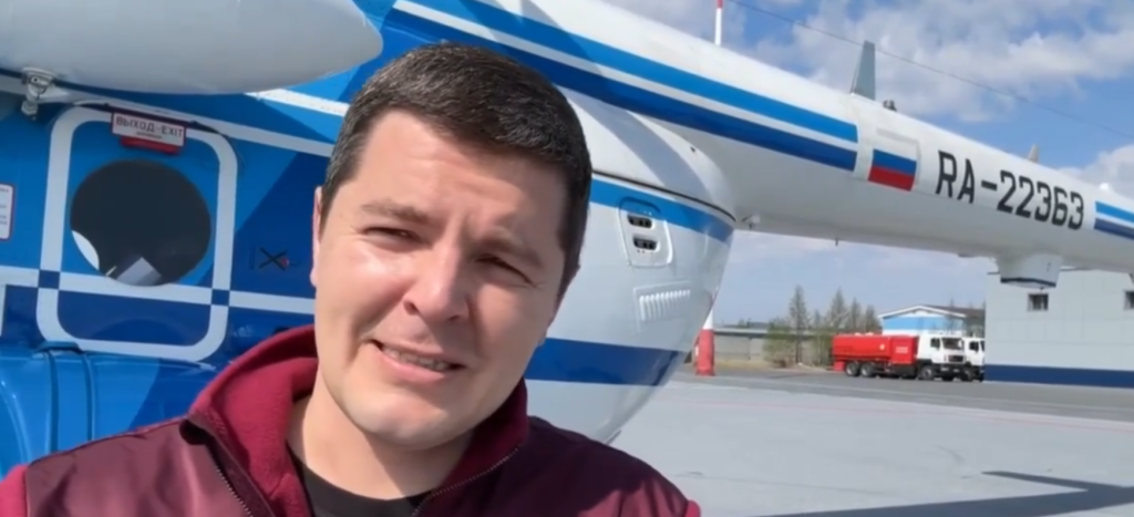 Дмитрий Артюхов отправился в гости в стойбище семьи Агичевых